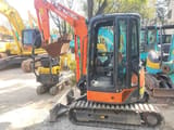 2023 Hitachi ZX30 mini excavator, side view