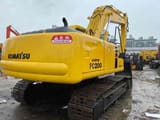 2023 Komatsu PC200-6 crawler excavator, rear three-quarter view