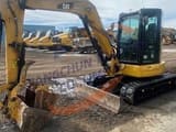2018 Caterpillar 305.5E mini excavator, side view