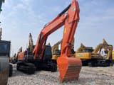 2023 Hitachi ZX360 crawler excavator, front three-quarter view
