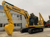 2021 Komatsu PC210 LC crawler excavator, side view