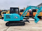 2023 Kobelco SK60 crawler excavator side view