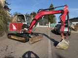 Wacker Neuson 5002 RDV mini excavator, side view