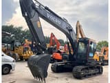 2023 Volvo EC210DL crawler excavator, front three-quarter view