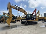 2023 Caterpillar 320D Raupenbagger, Seitenansicht