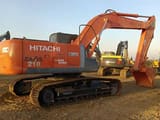2023 Hitachi Zaxis 210 crawler excavator, side view