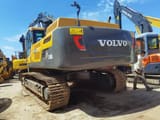 2018 Volvo EC480DL crawler excavator rear view