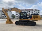 2022 Caterpillar 336D2L crawler excavator, side profile view
