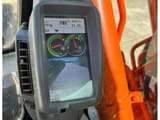 2019 Hitachi ZX135US-6 cab interior monitor view