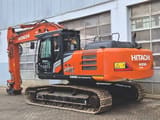 2022 Hitachi ZX250 LCN-7 crawler excavator, rear three-quarter view
