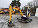 2004 Kubota U25-3EU mini excavator, side view