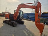 2020 Hitachi ZAXIS 60 mini excavator, side view