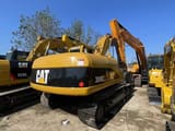 2020 Caterpillar 320C crawler excavator, rear view