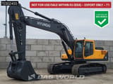 2025 Hyundai R340L crawler excavator side view