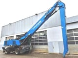 2020 Fuchs MHL360 F material handler, side view