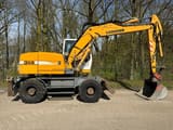 2008 Liebherr A314 LITRONIC wheel excavator, side view