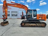 2012 Hitachi Zaxis 180LC crawler excavator, side profile view