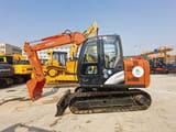 2019 Hitachi ZX70 mini excavator, side view