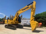 2021 Komatsu PC210 LC crawler excavator, side view