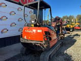 2016 Kubota KX61-3 mini excavator, rear view