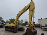 2006 Kobelco SK480LC crawler excavator, side view