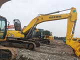 Kobelco SK350D crawler excavator, side view