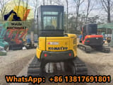 2023 Komatsu PC50MR mini excavator rear view