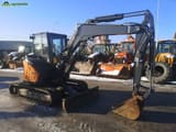2017 Yanmar VIO57 mini excavator, side view