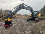 2010 Volvo EC210CL crawler excavator, side view