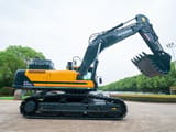 2026 Hyundai HX505L crawler excavator side view