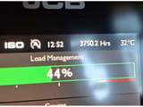 JCB 86C-2 Crawler Excavator digital display