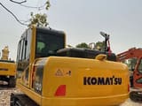2018 Komatsu PC120-8 crawler excavator, rear three-quarter view