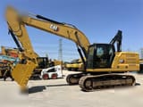 2024 Caterpillar 330GC crawler excavator, side profile view