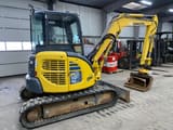 2007 Komatsu PC50MR-2 mini excavator, side view