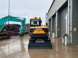 2023 Hyundai HW65AH wheel excavator, rear view