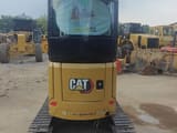 2020 Caterpillar 302CR mini excavator, rear view