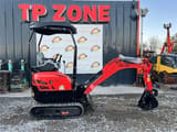 Newrick ZW-320 mini excavator, side view