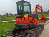 2020 Hitachi ZX50U-2 mini excavator front view