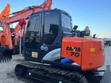 Hitachi Zaxis 70 crawler excavator, side view