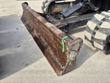 2021 Bobcat E35Z mini excavator dozer blade view