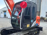2009 Hitachi Zaxis 70 crawler excavator, side view
