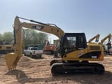 2020 Caterpillar 312D crawler excavator, side profile view