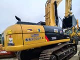2022 Caterpillar 330D2L crawler excavator, rear three-quarter view