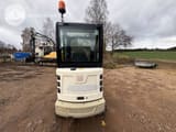 2017 Yanmar TC 22 mini excavator, rear view