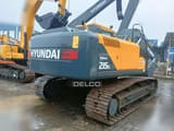 2026 Hyundai Robex 215L SMART PLUS crawler excavator rear view