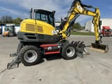 2023 Wacker Neuson EW100 wheel excavator side view