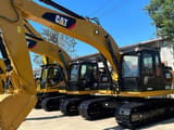 2020 Caterpillar 320D koparka gąsienicowa, widok z boku