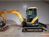 2011 Hyundai ROBEX 35Z-9 mini excavator, side view