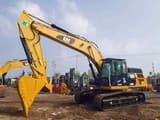 2020 Caterpillar 330D2 crawler excavator, side profile view