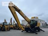 2022 Caterpillar MH3040-07A material handler, side profile view